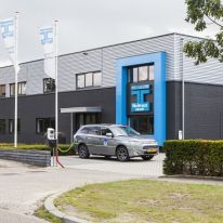 Semi elektrische auto Semi elektrische auto