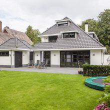 Modernisering villa baarn schuin achter